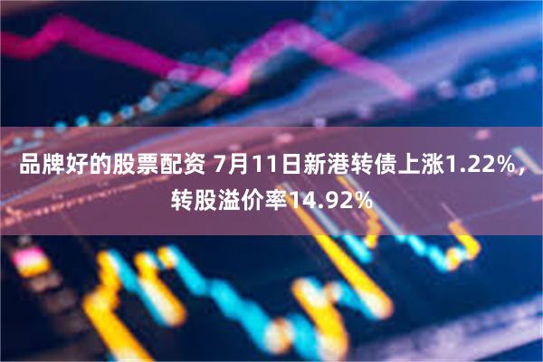 品牌好的股票配资 7月11日新港转债上涨1.22%，转股溢价率14.92%
